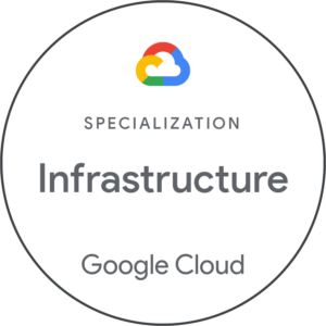 Google Cloud specialization Infrastructure