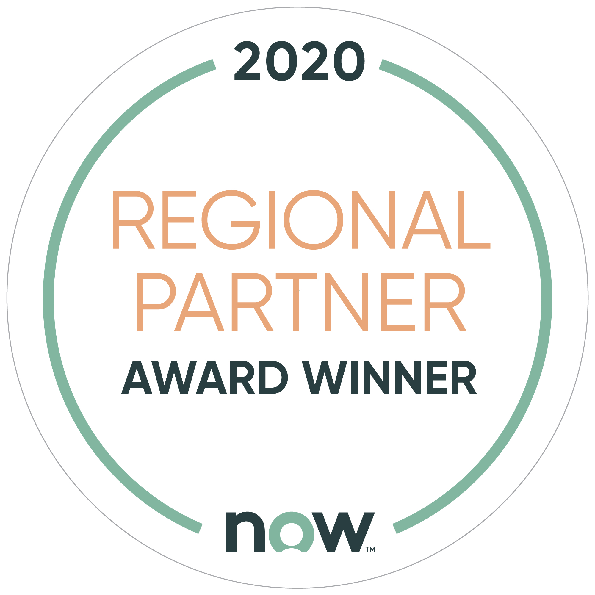ServiceNow Regional Partner Award Winner 2020