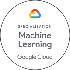 Work Machine Learning Google Cloud badge