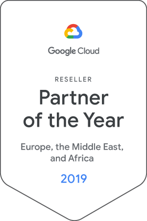 Google Cloud EMEA Partner of the Year 2019
