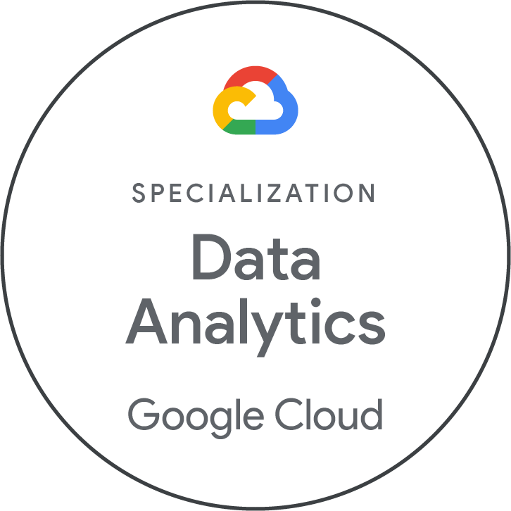 Google Cloud Specialization Data Analytics