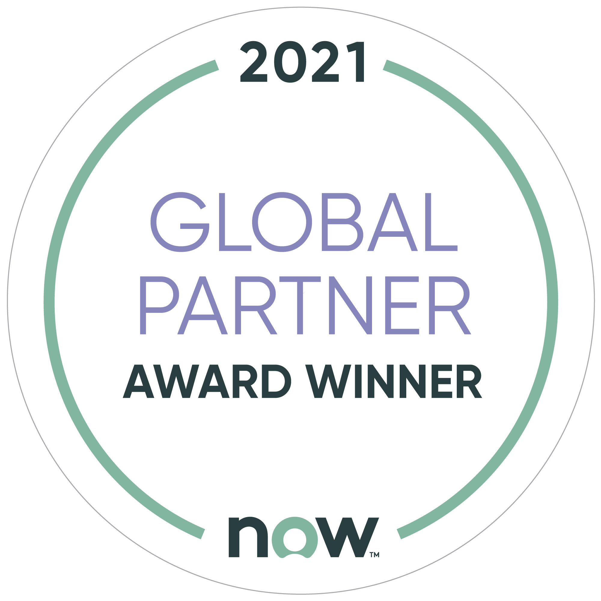 ServiceNow Global Partner Award Winner 2021