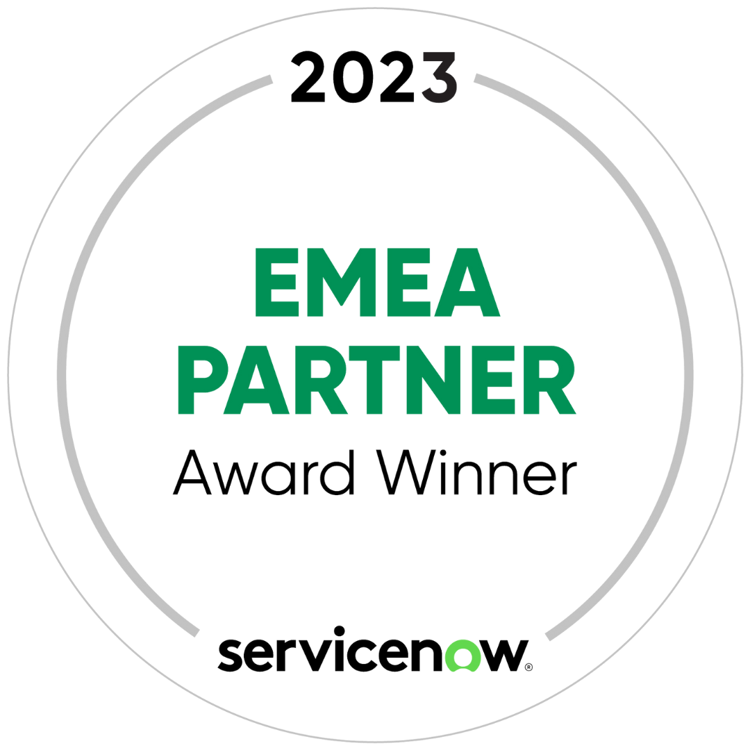 2023 ServiceNow EMEA Elite Partner of the Year